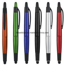 Подарочная пластиковая ручка для подарков с цветной резиной (LT-C767)
